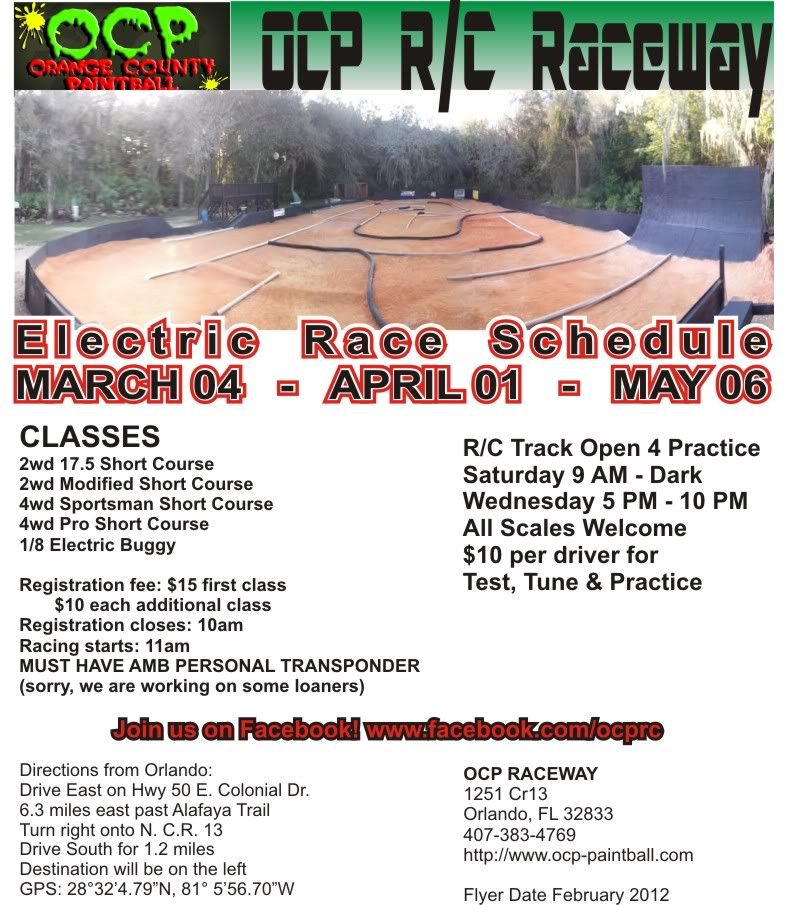 OCP R/C Raceway East Orlando, FL (Bithlo) RCShortCourse